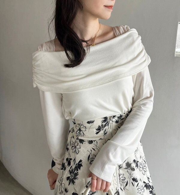  「オフショルトップス」|プルオーバー|