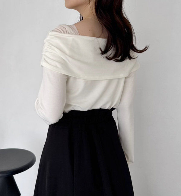 「オフショルトップス」|プルオーバー|