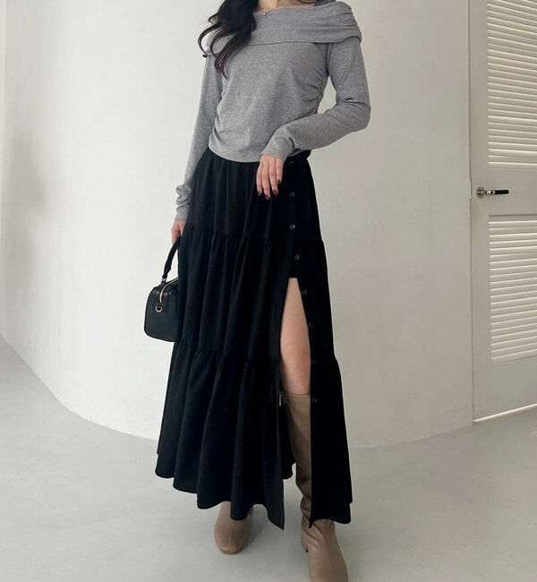  「オフショルトップス」|プルオーバー|