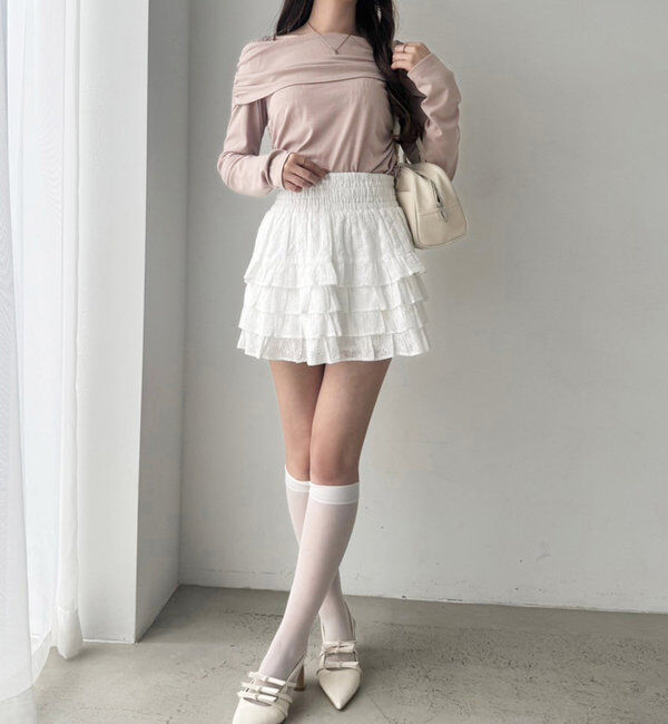  「オフショルトップス」|プルオーバー|