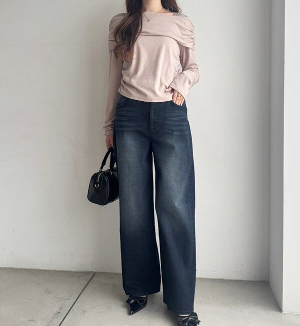  「オフショルトップス」|プルオーバー|