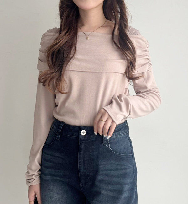  「オフショルトップス」|プルオーバー|