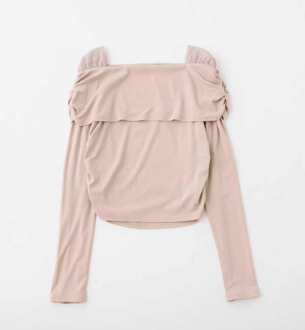  「オフショルトップス」|プルオーバー|