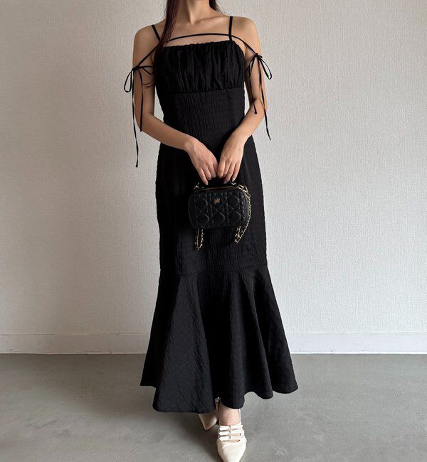  「ニットセットキャミワンピ」|ワンピース|