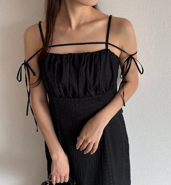  「ニットセットキャミワンピ」|ワンピース|