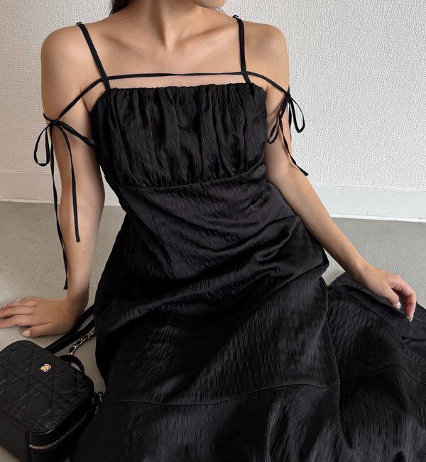  「ニットセットキャミワンピ」|ワンピース|