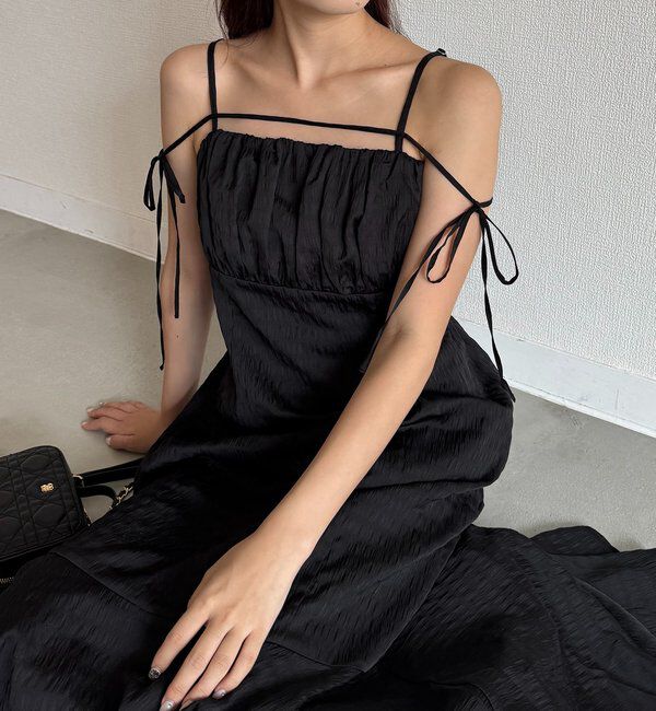  「ニットセットキャミワンピ」|ワンピース|