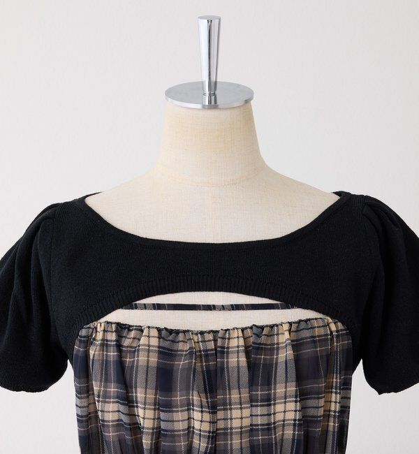  「ニットセットキャミワンピ」|ワンピース|