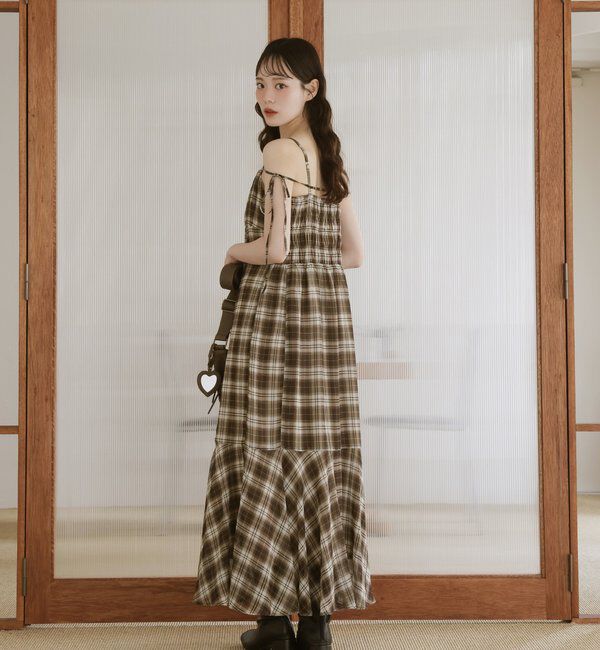  「ニットセットキャミワンピ」|ワンピース|