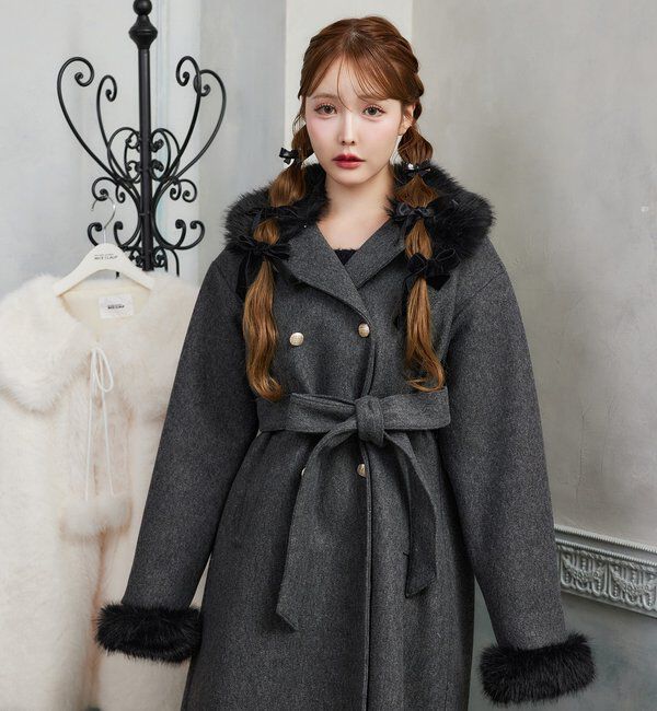HolidayCollection】ファー付マルチロングコート｜ルミネの