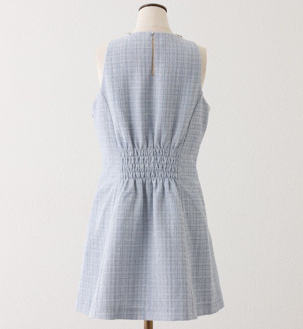  「【Twinkle Collection】ビジューリボンミニワンピ」|ワンピース|