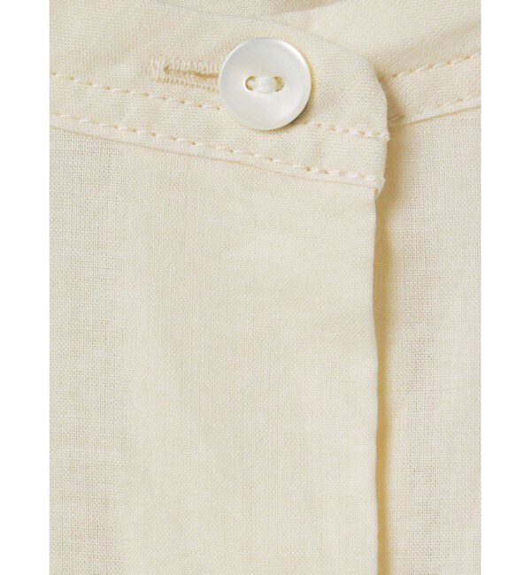 mizuiro ind「mizuiro ind バックギャザーワイドシャツ」|シャツ・ブラウス|