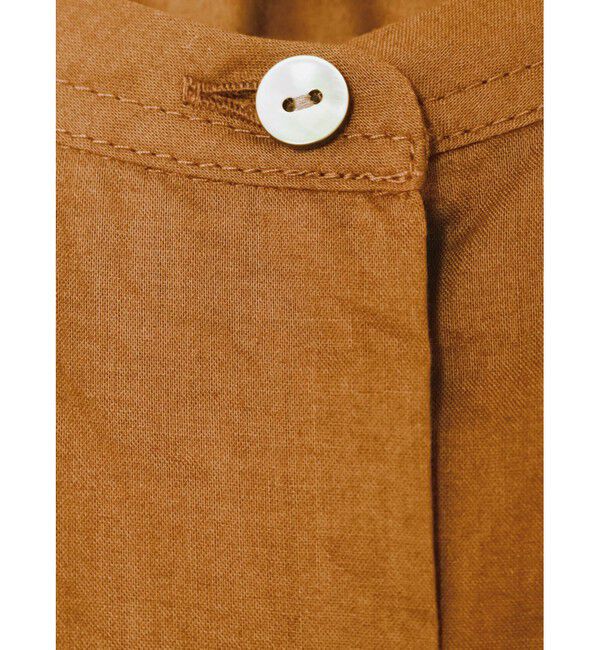 mizuiro ind「mizuiro ind バックギャザーワイドシャツ」|シャツ・ブラウス|