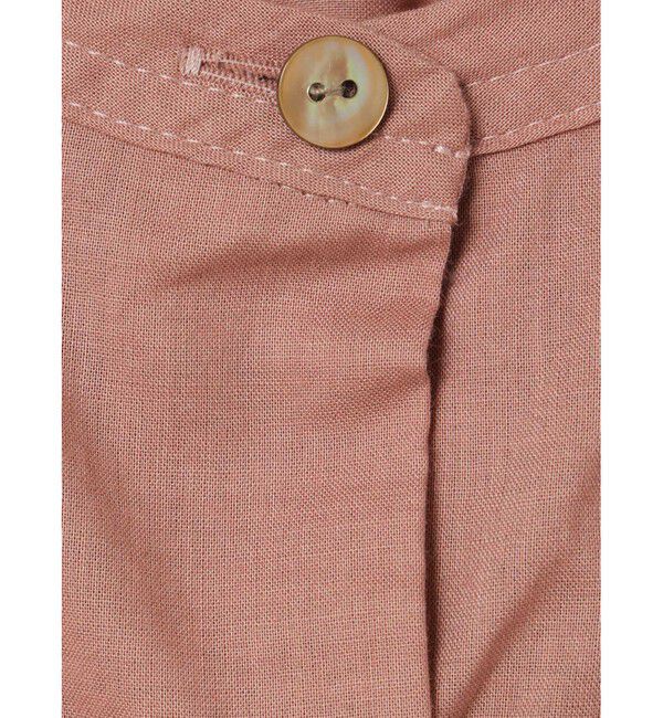 mizuiro ind「mizuiro ind バックギャザーワイドシャツ」|シャツ・ブラウス|