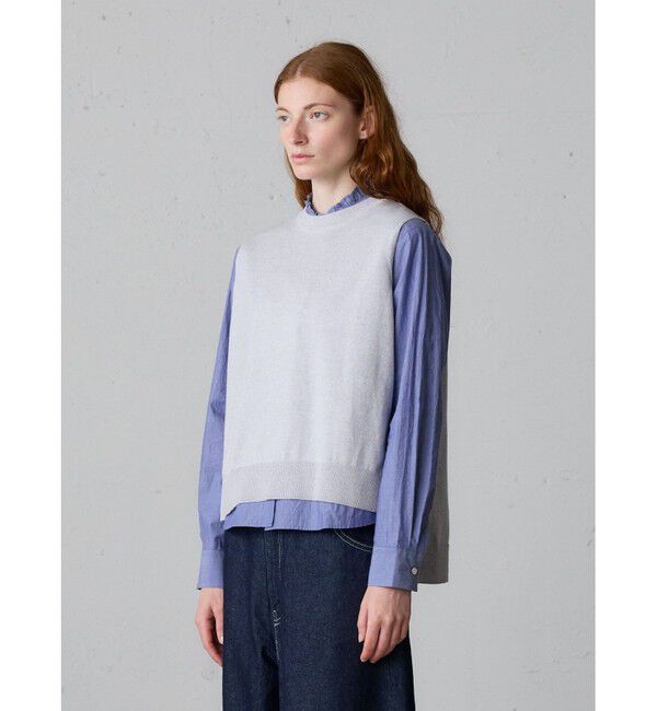 MidiUmi「MidiUmi サイドリボンベスト」|ベスト・ジレ|