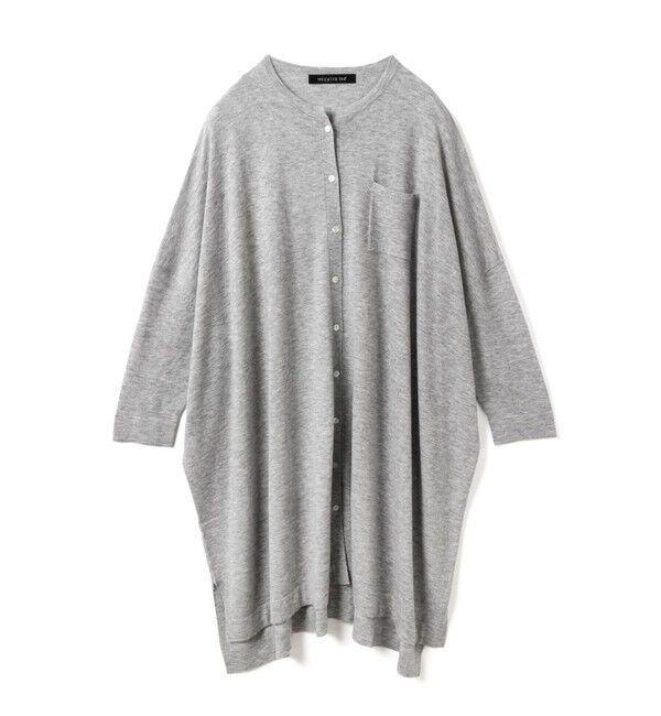 mizuiro ind「mizuiro ind ハイゲージスタンドカラーワンピース」|ワンピース|オートミール