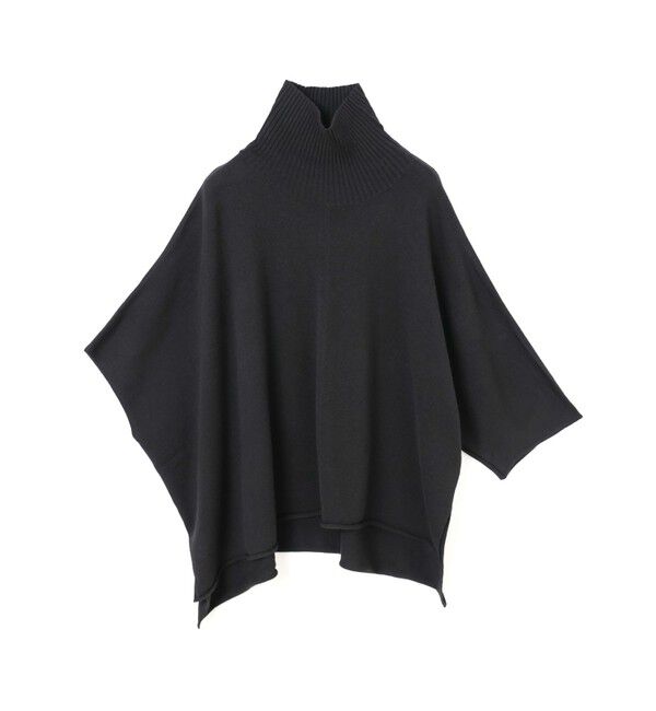 mizuiro ind「mizuiro ind ポンチョライクプルオーバー」|ニット・セーター|