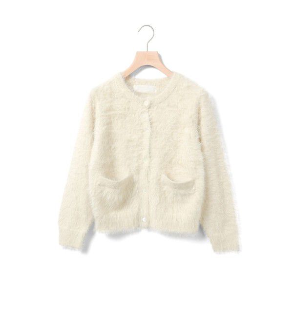 MARMARMAR「MARMARMAR シャギーニットカーディガン」|カーディガン|