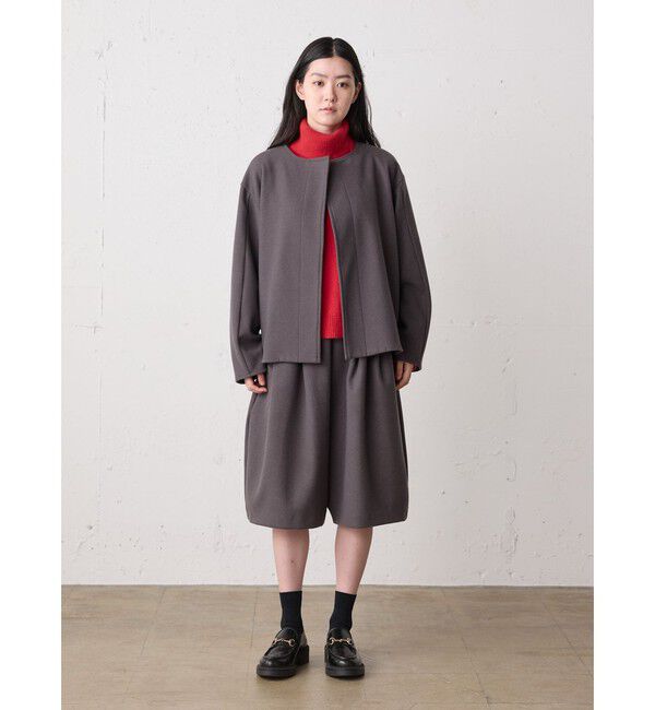 MidiUmi「MidiUmi ラクーンニットハイネックプルオーバー」|ニット・セーター|