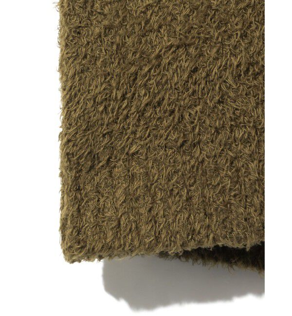 MIDIUMISOLID「MIDIUMISOLID フェザーヤーンロングカーディガン」|カーディガン|