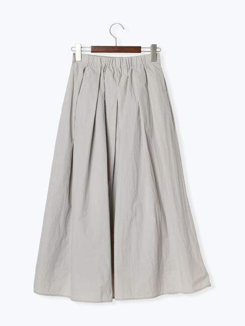 Te chichi「ナイロンタフタタックフレアスカート」|スカート|