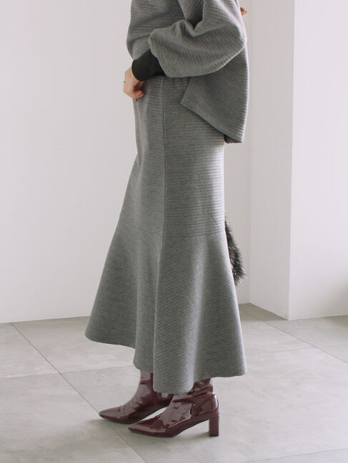 Te chichi「リップルダンボールロングスカート（セットアップ可）」|スカート|