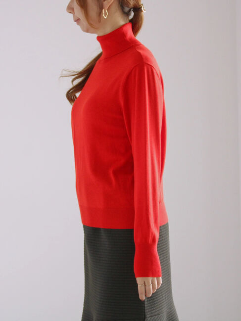 Te chichi「リブタートルネックプルオーバー」|ニット・セーター|