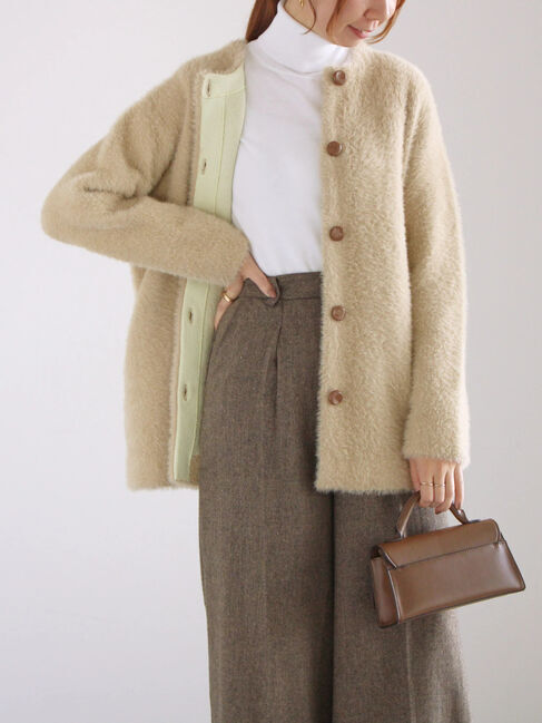 Te chichi「リブタートルネックプルオーバー」|ニット・セーター|