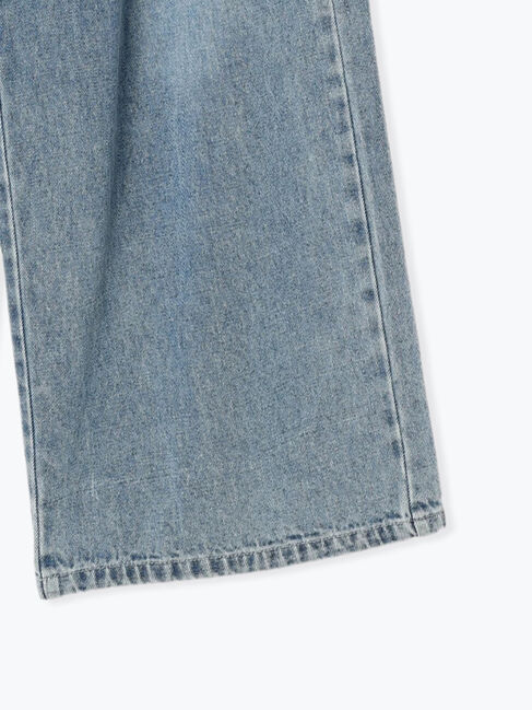 Te chichi TERRASSE「ウエストリボンタックワイドデニムパンツ《2025spring catalog item》」|その他|