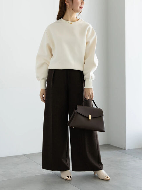 Te chichi「【宮本茉由着用】ツイードワイドパンツ」|その他|