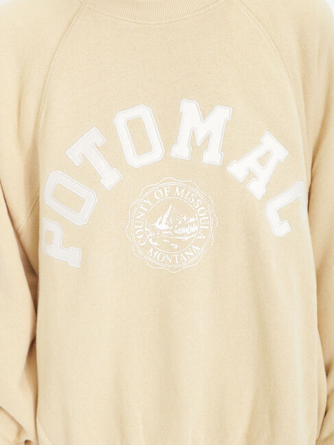 Samansa Mos2「飛び裏毛アップリケロゴスウェット」|Tシャツ・カットソー|