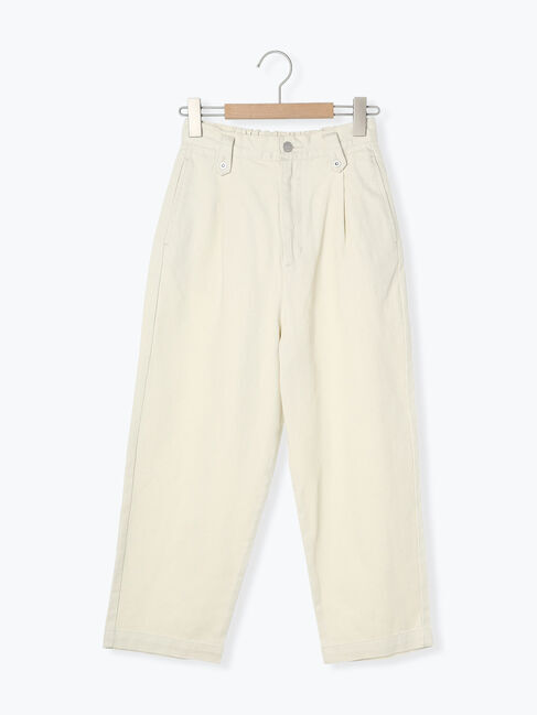 Samansa Mos2「【S/Lサイズ WEB限定】デニム/ツイルカーブパンツ」|その他|