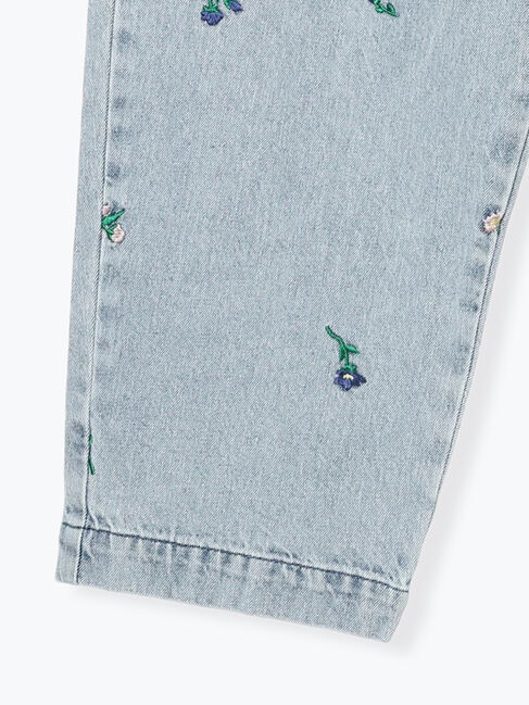 Samansa Mos2「【S/Lサイズ WEB限定】デニム/ツイルカーブパンツ」|その他|