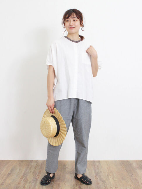 Samansa Mos2「【累計販売枚数19万6千本突破】【Lサイズ WEB限定】【クールコットン】柄アソートテーパードパンツ」|その他|