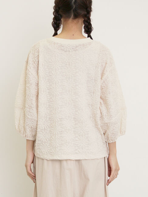 Samansa Mos2「コクーンスリーブレーストップス」|Tシャツ・カットソー|