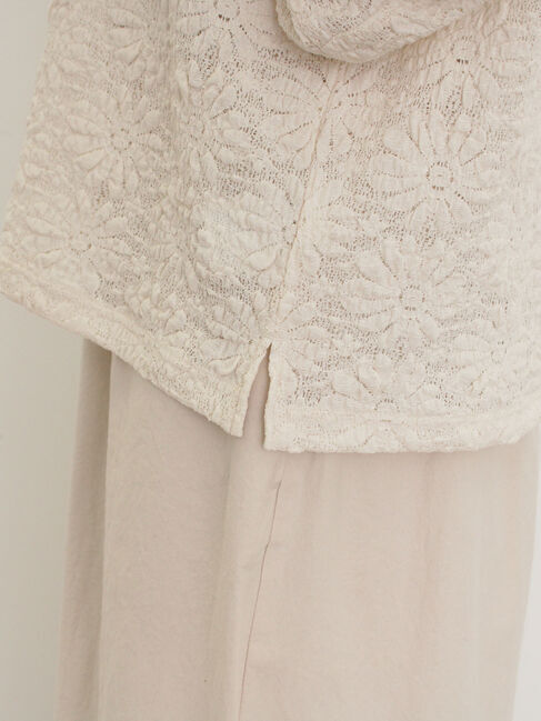 Samansa Mos2「コクーンスリーブレーストップス」|Tシャツ・カットソー|