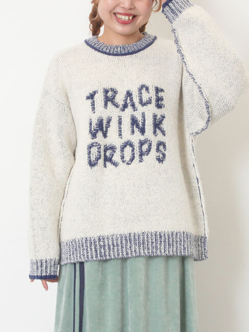 SM2「ループロゴニットプルオーバー」|ニット・セーター|