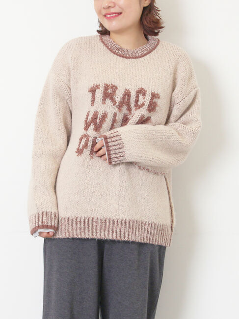 SM2「ループロゴニットプルオーバー」|ニット・セーター|