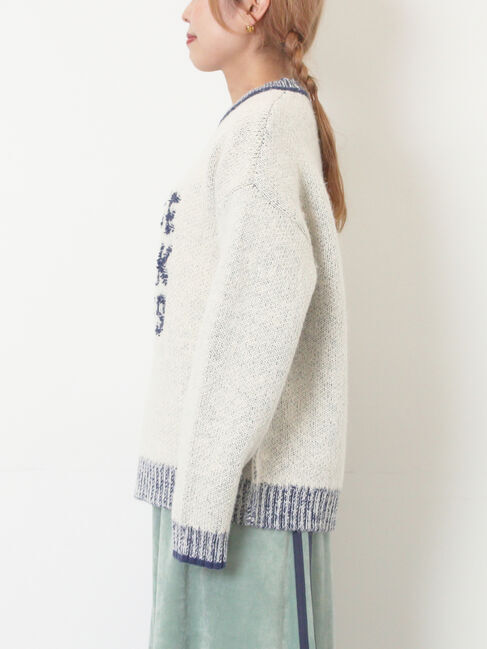 SM2「ループロゴニットプルオーバー」|ニット・セーター|