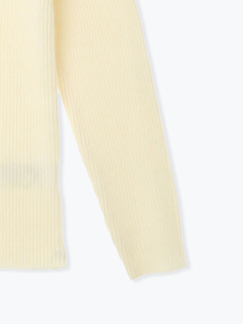 Samansa Mos2「【マシンウォッシャブル】もちもちリブタートルネックニット」|ニット・セーター|