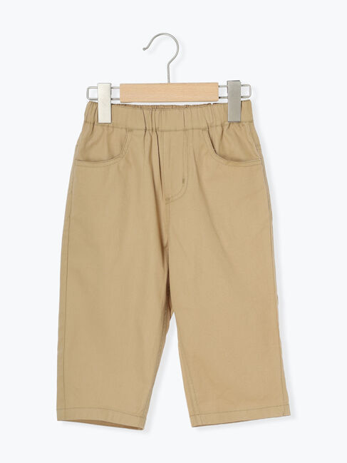 Samansa Mos2 Lagom「ストレッチツイル7分丈パンツ」|その他|ベージュ