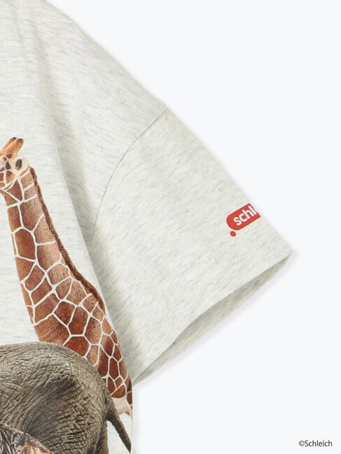 Samansa Mos2 Lagom「【schleich】アニマルプリントT」|Tシャツ・カットソー|