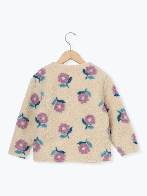 Samansa Mos2 Lagom「ジャカードボアブルゾン」|ブルゾン・スタジャン|