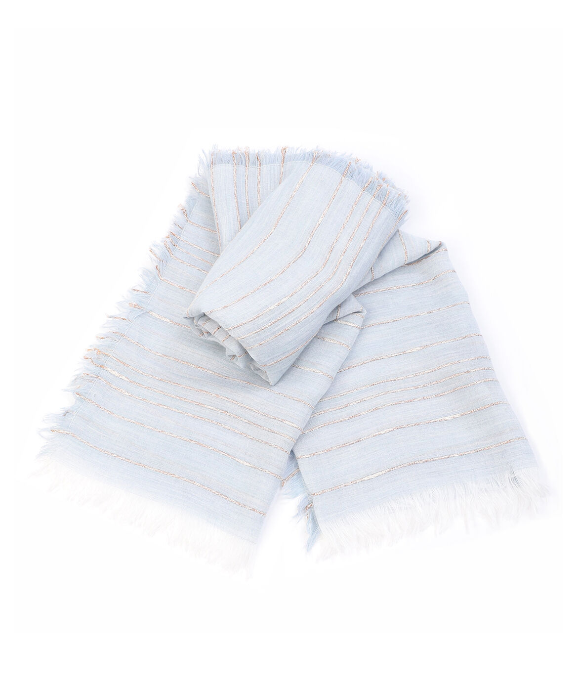 I.T.'S international「フリンジ大判ストール」|ストール|