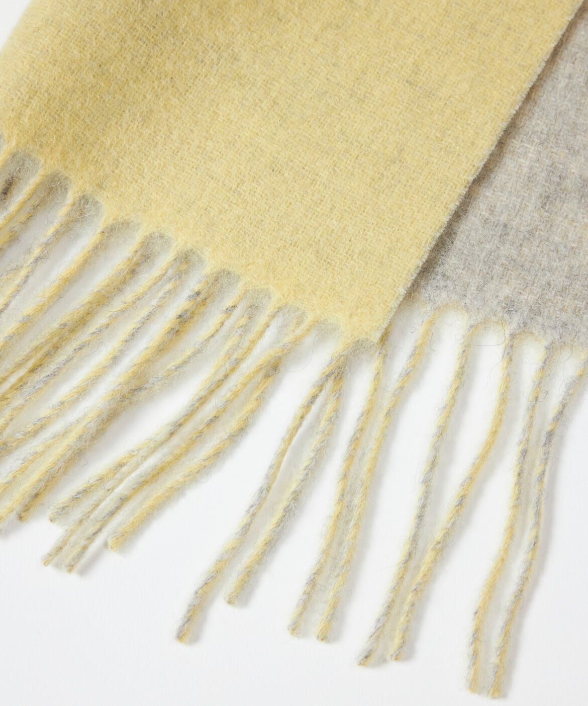 7-IDconcept.「ウールブレンドカラーマフラー」|マフラー|