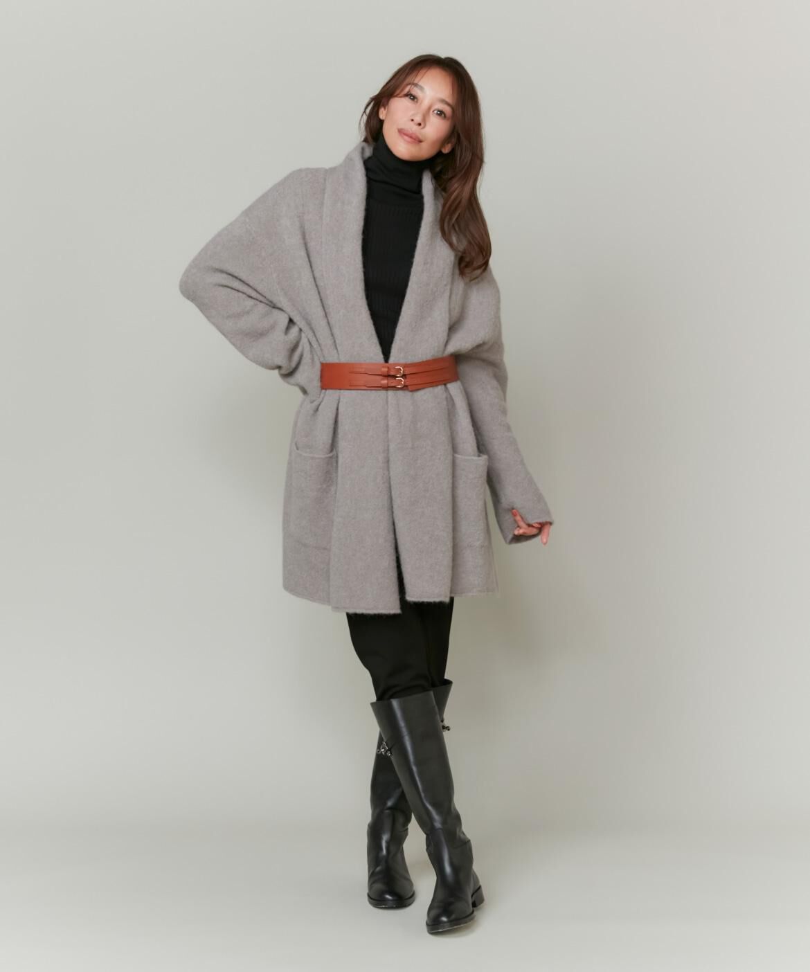 INED「ダブルバックルベルト」|ベルト|