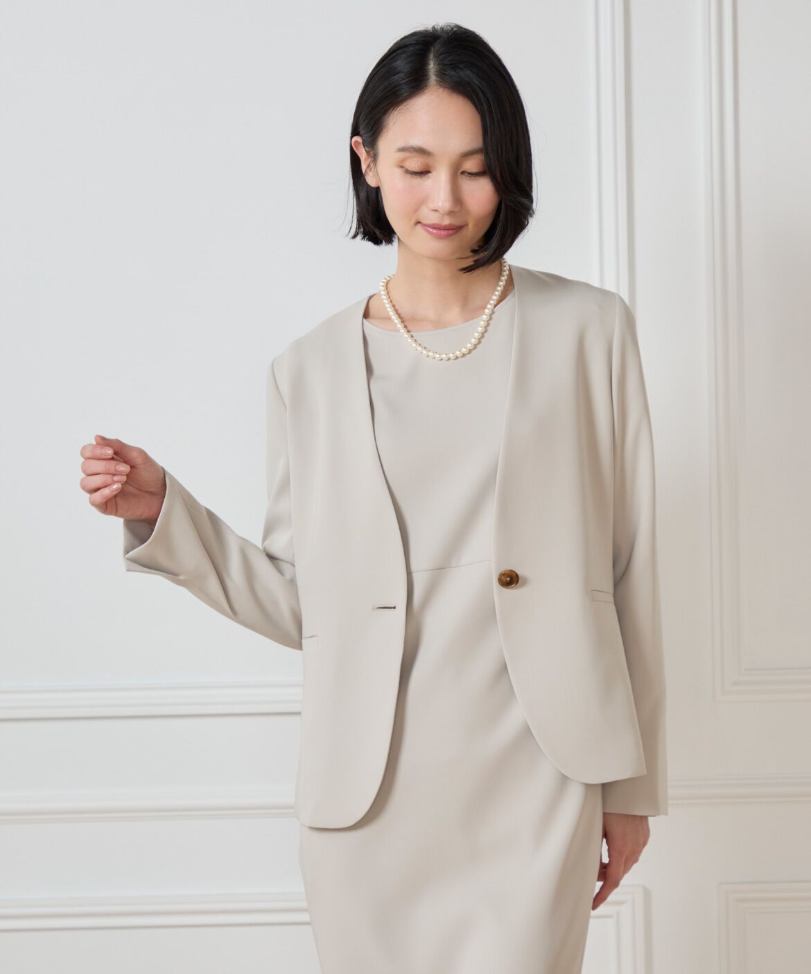 7-IDconcept.「ノーカラージャケット」|ノーカラージャケット|