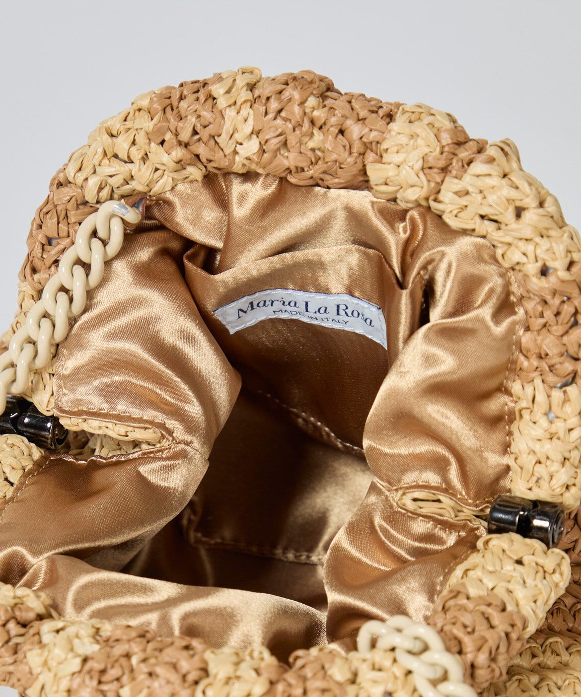 Maglie le cassetto「ミニストライプクラッチバッグ《Maria La Rosa》」|クラッチバッグ|