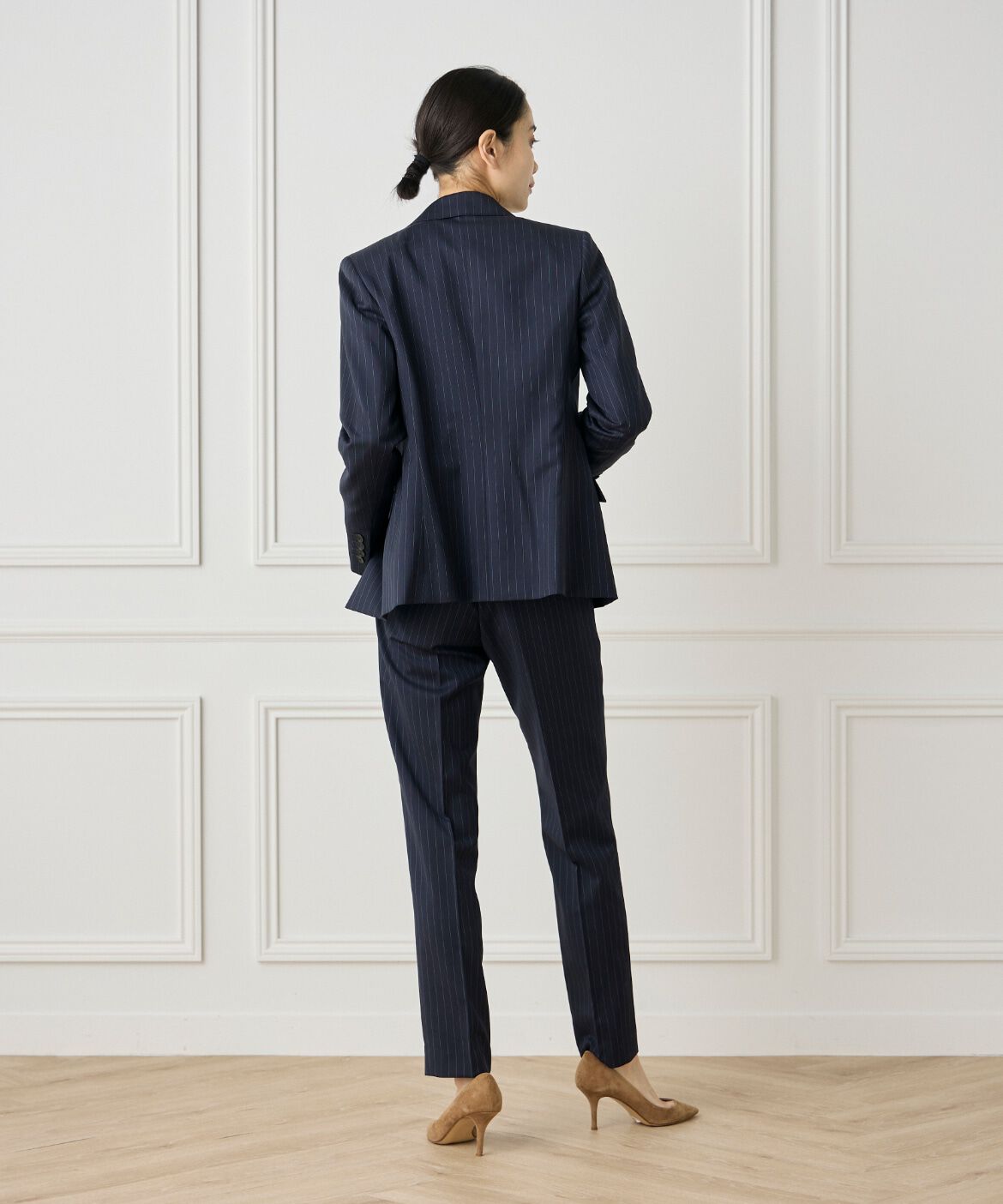 INED「《大きいサイズ》シングルジャケット《CERRUTI》」|テーラードジャケット|