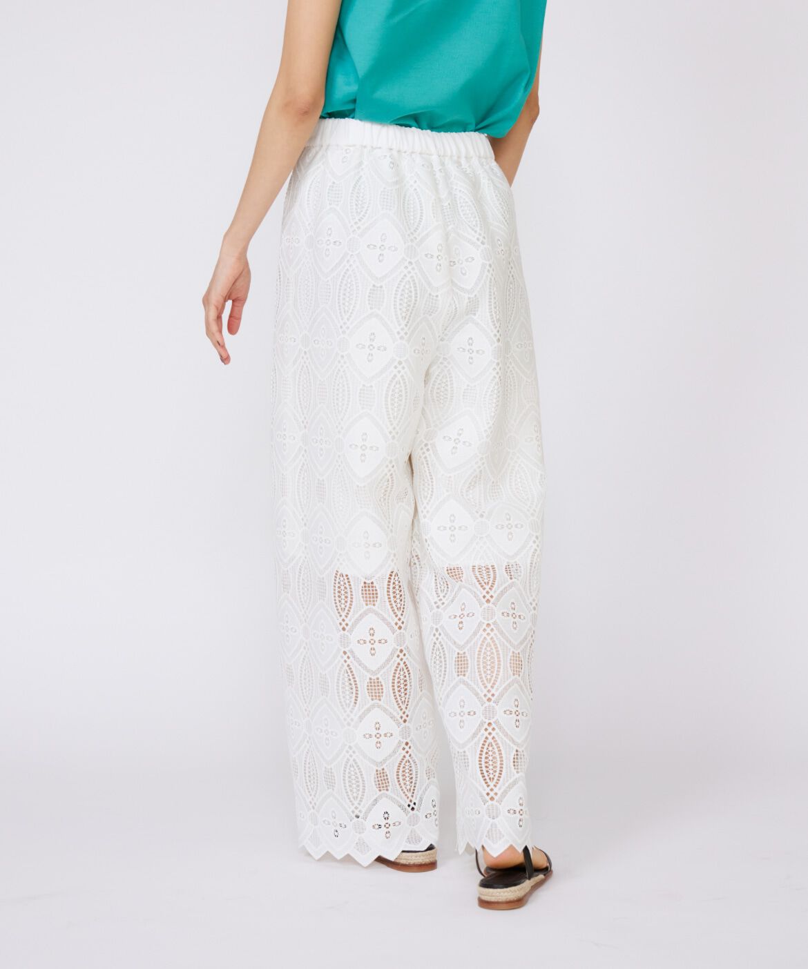 INED「《大きいサイズ》レースパンツ」|その他|